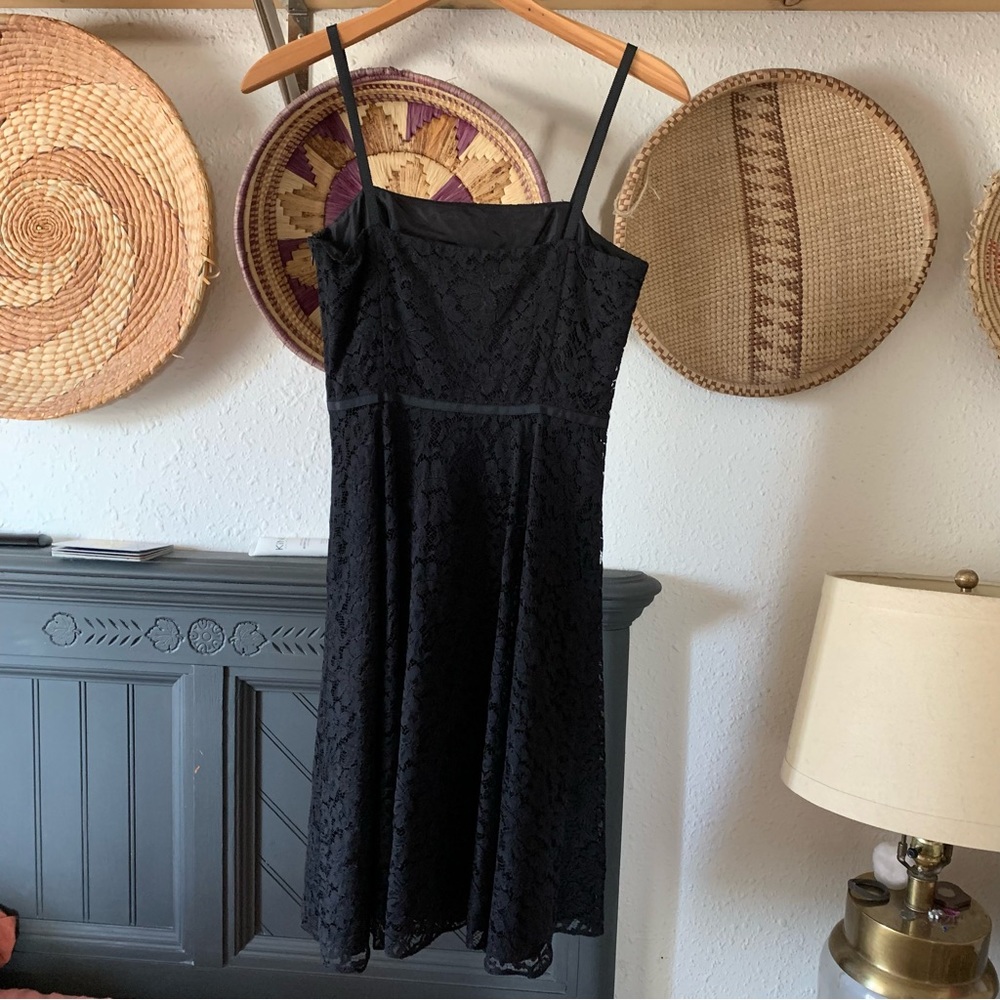 ☀️ Ann Taylor petite Lacey little black dress